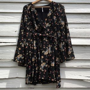 Free People boho blouse sz L